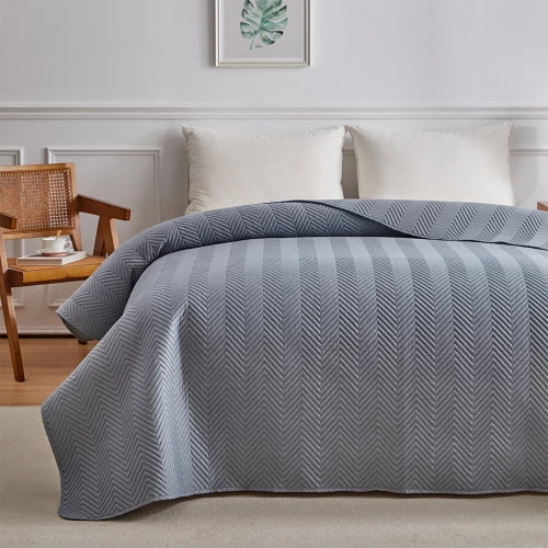 Κουβερλί denim 160x240cm Liolios Home 002426 TESSUTO