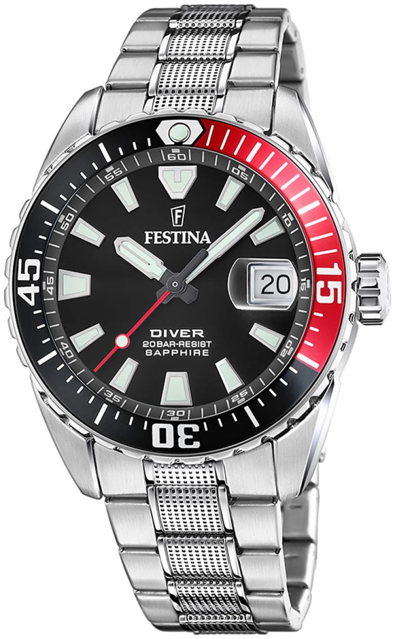 FESTINA Divers Stainless Steel Bracelet F20669/6