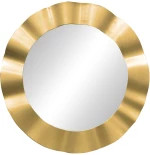 Καθρέπτης Perfor Inart χρυσό pp Φ55x2.5εκ