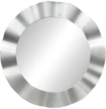 Καθρέπτης Perfor Inart ασημί pp Φ55x2.5εκ