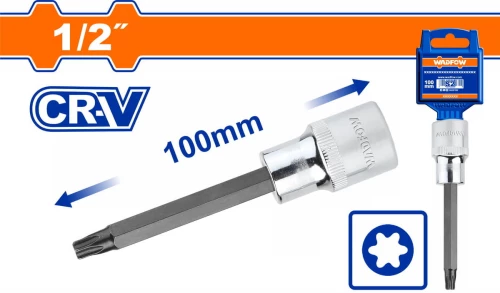 WADFOW Καρυδάκι TORX 1/2" T60Χ100mm (WSC5219)
