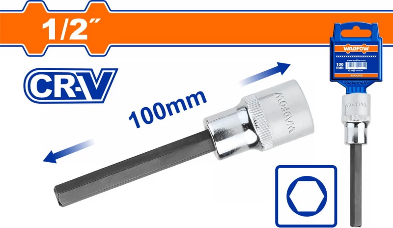 WADFOW Καρυδάκι άλλεν 1/2" 12Χ100mm (WSC5207)