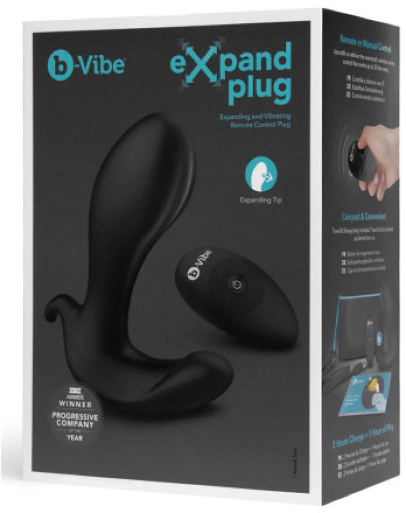 B-Vibe Expanding Butt Plug