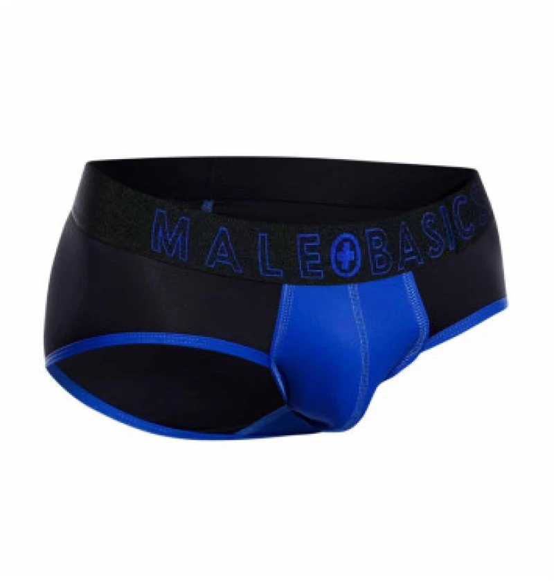 MaleBasics Neon Brief BLUE