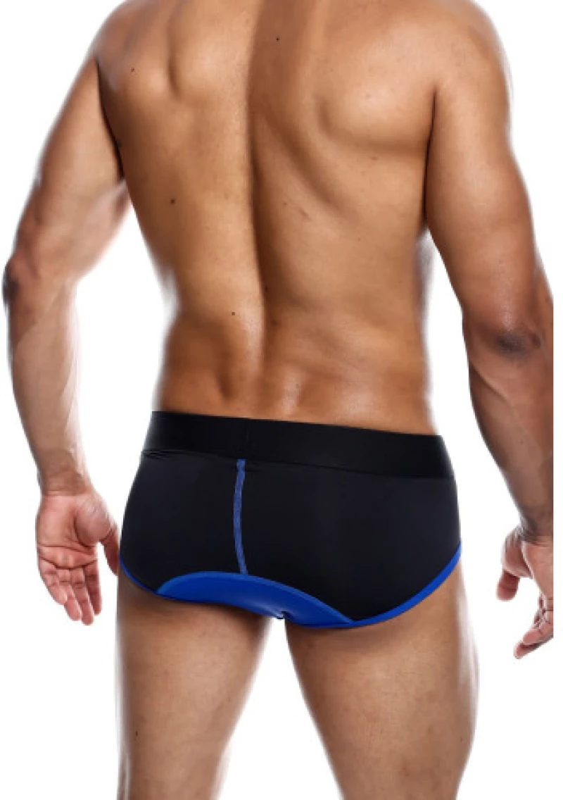 MaleBasics Neon Brief BLUE