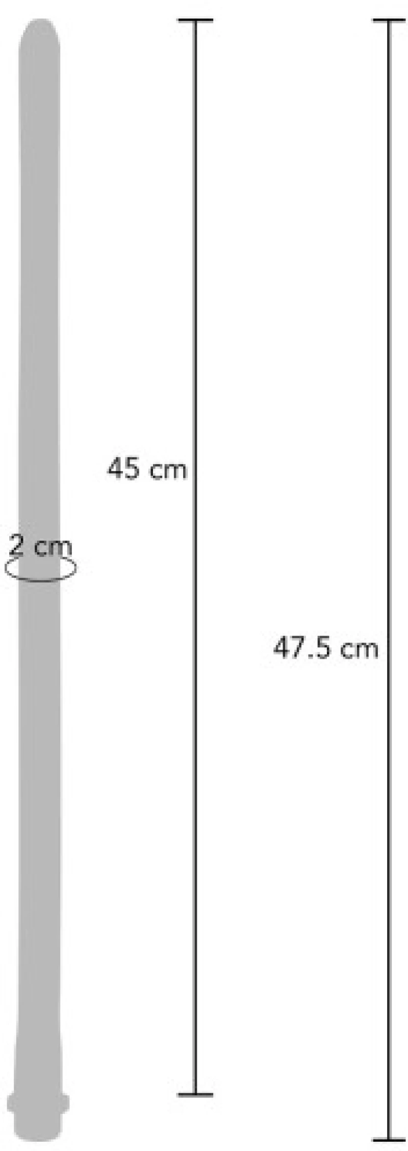 The Gusher Anal Douche 45cm