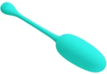 PRETTY LOVE - KNUCKER WATER GREEN RECHARGEABLE VIBRATING EGG