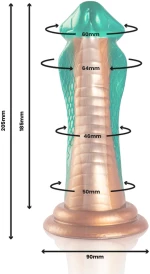 EPIC - PYTHON DILDO COBRA GREEN