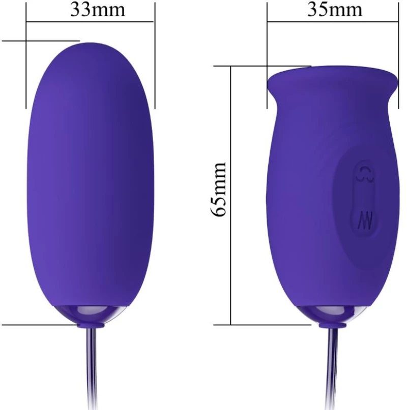 PRETTY LOVE - DAISY YOUTH VIOLET RECHARGEABLE VIBRATOR STIMULATOR