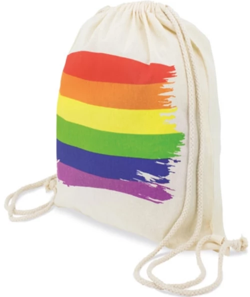PRIDE - COTTON LGBT FLAG BACKPACK