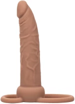 CALIFORNIA EXOTICS - PERFORMANCE MAXX RECHARGABLE DUAL PENETRATOR BROWN SKIN