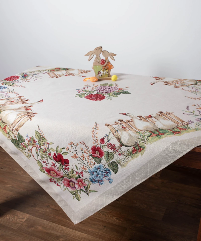 τραπεζοκαρέ (140cm x 140cm) GOOSE WALK