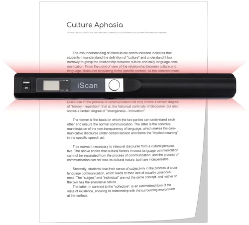 Clever Αυτόνομο φορητό έγχρωμο scanner