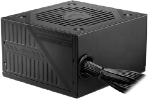 MSI PSU 500W MAG A500DN, 80 PLUS EFFICIENCY, 12CM FAN, 2YW.