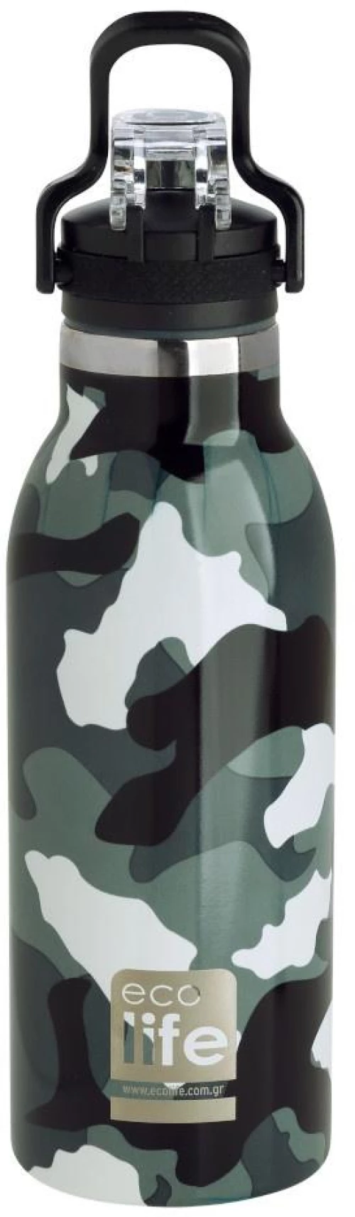ΘΕΡΜΟΣ INOX Camouflage 550ml. Ecolife