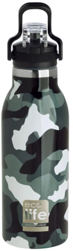 ΘΕΡΜΟΣ INOX Camouflage 550ml. Ecolife