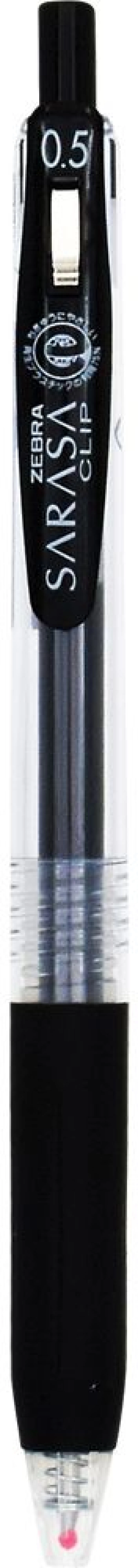 Zebra Sarasa Clip Gel Pen 0.5 Μαύρο (ZB-14311) (ZEB14311)