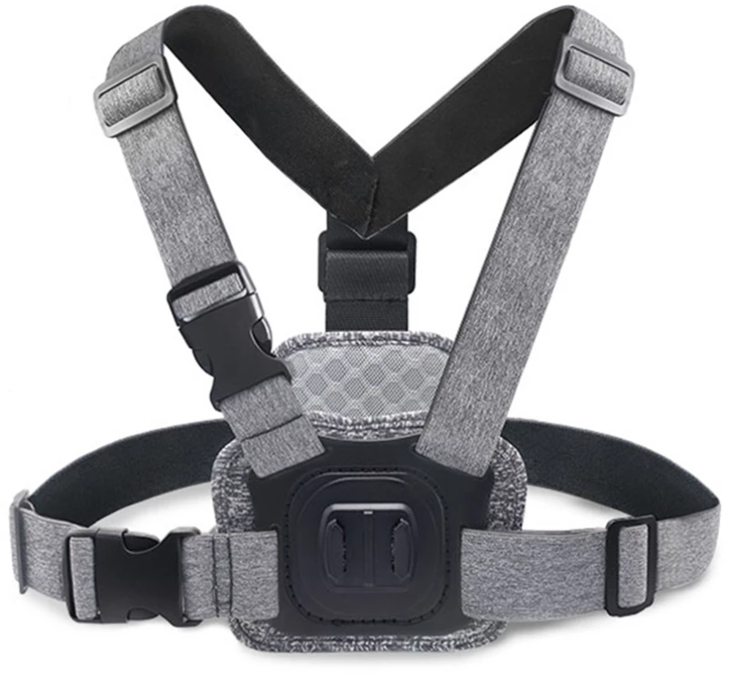 Techsuit Suport pentru Camera cu Prindere la Piept - Techsuit (JX-002) - Gray 5949419000278