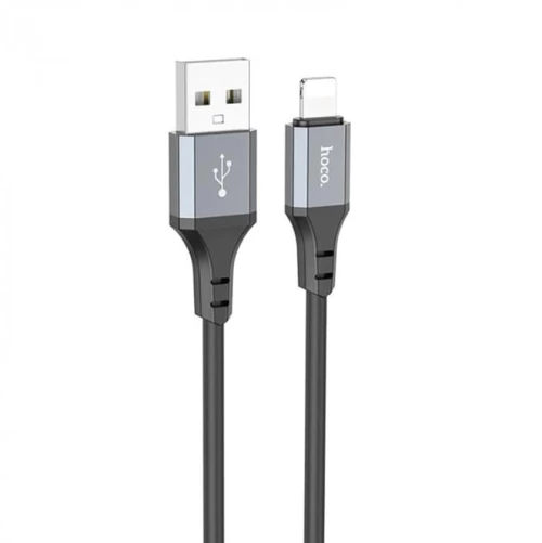 Hoco Cablu de Date USB la Lightning, 2.4A, 3m - Hoco Honest (X92) - Black 6931474788757