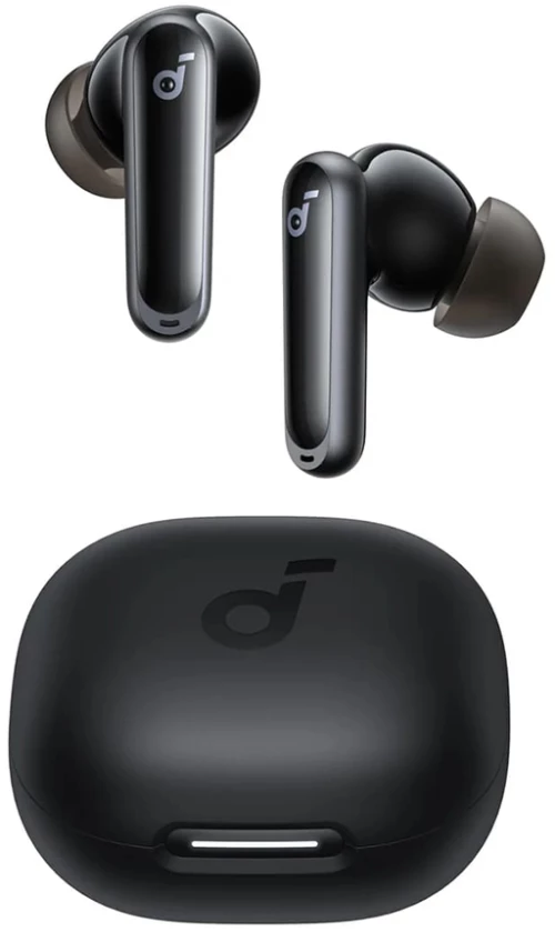 Anker TWS Bluetooth Headset, Noise Cancelling, Touch Control - Anker SoundCore P40i (A3955G11) - Black 0194644186883 έως 12 άτοκες Δόσεις