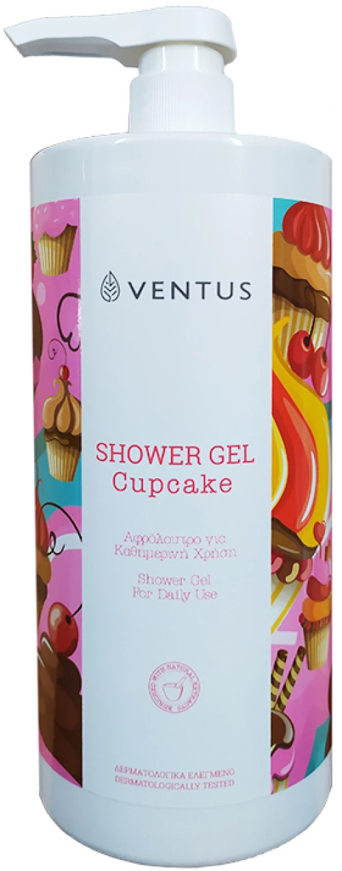 Ventus Cupcake Αφρόλουτρο 1000ml Imel