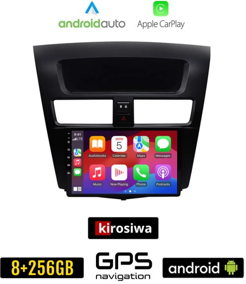 KIROSIWA MAZDA BT-50 (2012 - 2019) Android οθόνη αυτοκίνητου 8GB + 256GB με GPS WI-FI (ηχοσύστημα αφής 9" ιντσών Android Auto Apple Carplay Youtube Playstore MP3 USB Radio Bluetooth Mirrorlink ΒΤ-50 εργοστασιακή, ΒΤ50 4x60W, BT50 AUX)