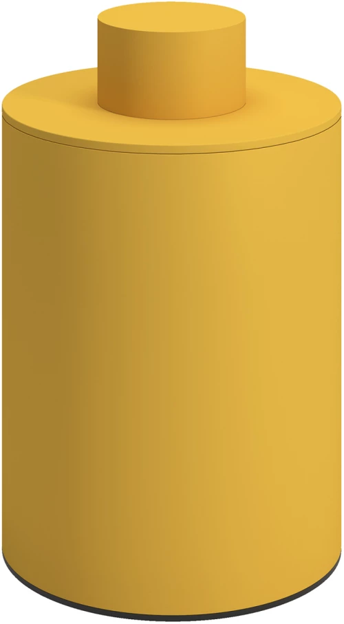 Θήκη Οργάνωσης - Matt Yellow, Matt Yellow, Pam & Co, Ø8 x H15 (cm), 94-603