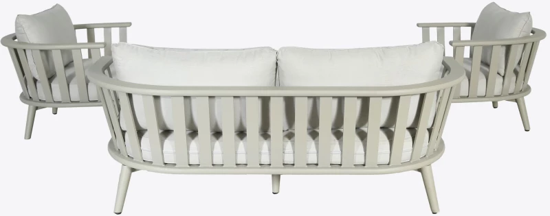 Girona-2 Lounge Set - Αλουμίνιο