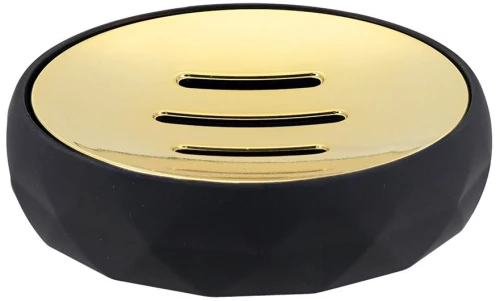Σαπουνοθήκη ABS rubber μαύρο