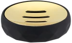 Σαπουνοθήκη ABS rubber μαύρο
