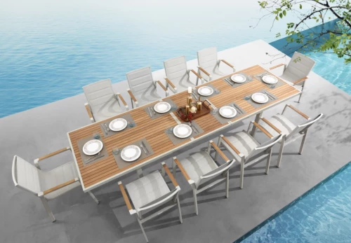 Nofi 2.0/D11 Dining Set - Αλουμίνιο