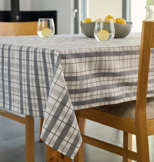 Τραπεζομάντηλα Κουζίνας Linia - Grey, 140x220cm