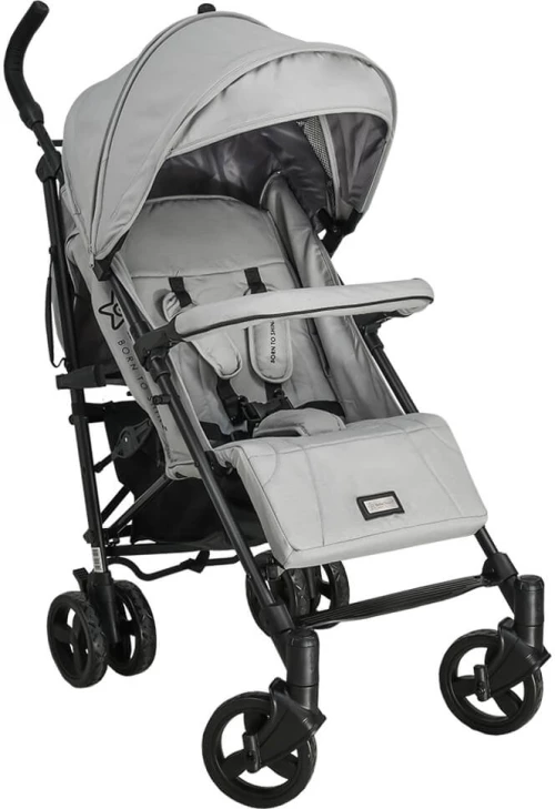 Bebe Stars Καρότσι BUGGY ADAM ICE GREY 186-188