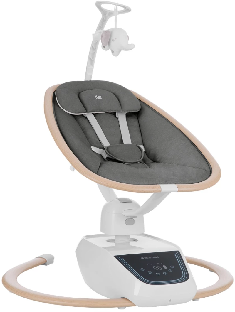 Kikka Boo Ηλεκτρική Κούνια Ριλάξ BeeMoove Grey 31005010083