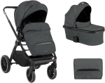 Kikka Boo Καρότσι 2in1 Tiffany Dark Grey 2024 31001020151