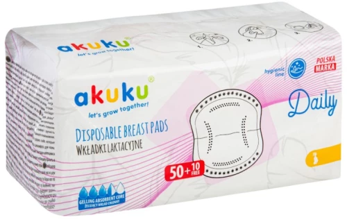 Akuku Επιθέματα μίας χρήσης (60τμχ.) A0160