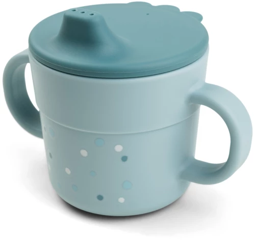 Done By Deer Ποτήρι Με Στόμιο happy dots Blue 215 ml BR77716