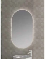 Oval LED Καθρέπτης Μπάνιου 60x90cm
