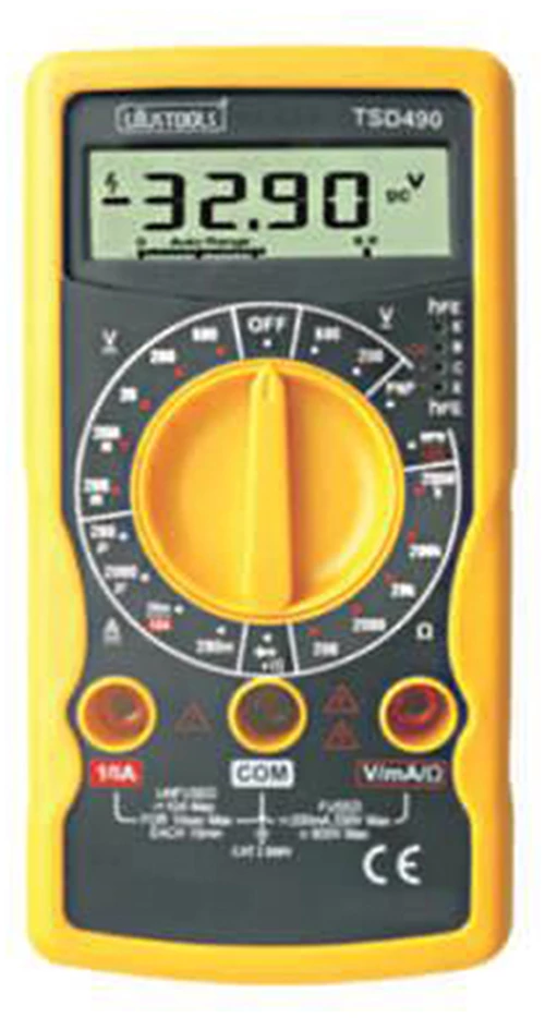 UYUSTOOLS ΠΟΛΥΜΕΤΡΟ ΨΗΦΙΑΚΟ 600V TSD490