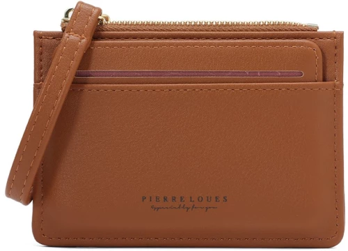 Γυναικεία καρτοθήκη Pierre Loues 19-45B καφέ