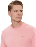 Tommy Jeans ανδρικό βαμβακερό t-shirt ροζ DM0DM09598-TIC