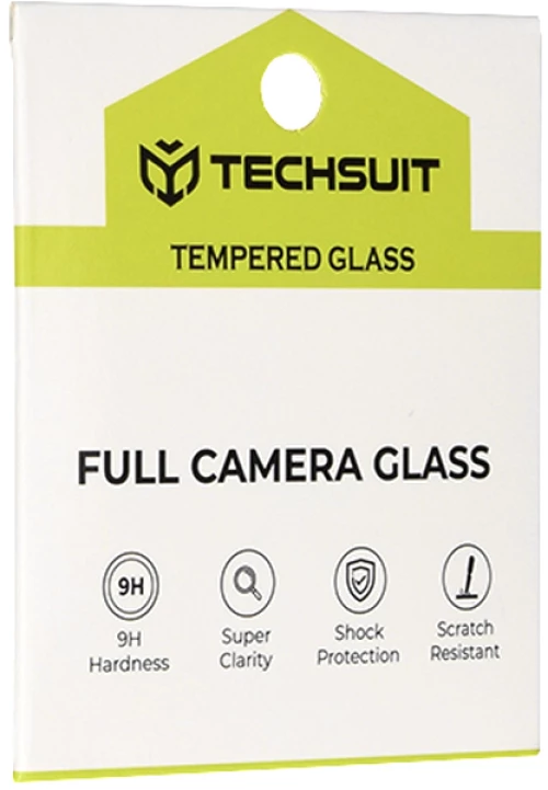 Techsuit - Full Camera Glass - Oppo Reno11 - Black