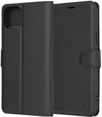 Techsuit - Leather Folio - iPhone 15 Plus - Black