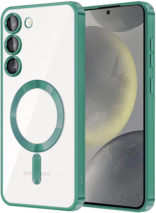 Techsuit - Luxury Crystal MagSafe - Samsung Galaxy S23 - Light Green