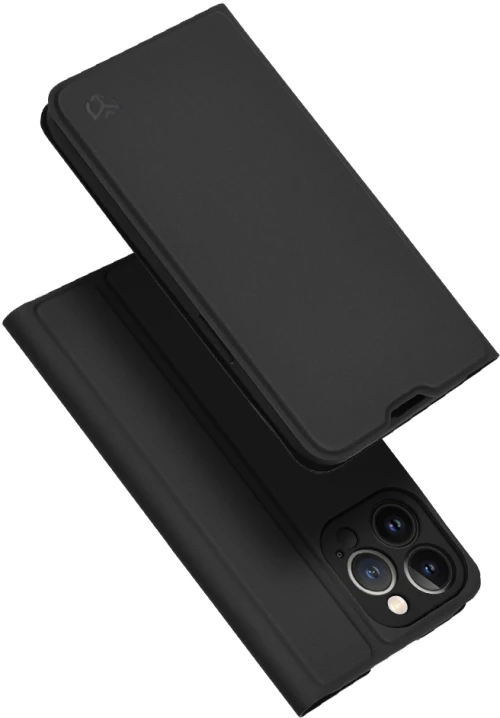 Techsuit - Magskin Book - iPhone 13 Pro - Black