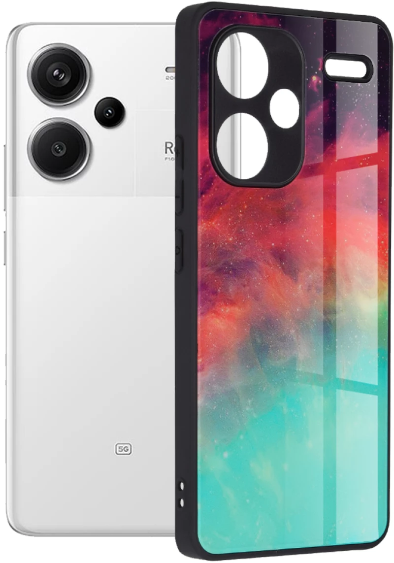 Techsuit - Glaze Series - Xiaomi Redmi Note 13 Pro+ 5G - Fiery Ocean