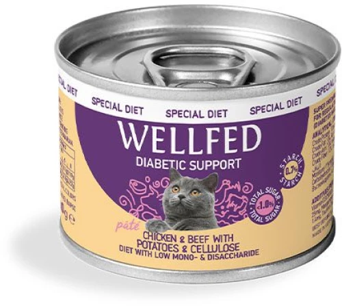 Wellfed Diabetic Chicken & Beef 200gr