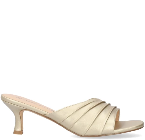 Andres Machado AM5754-06 Mule Χρυσό 7cm