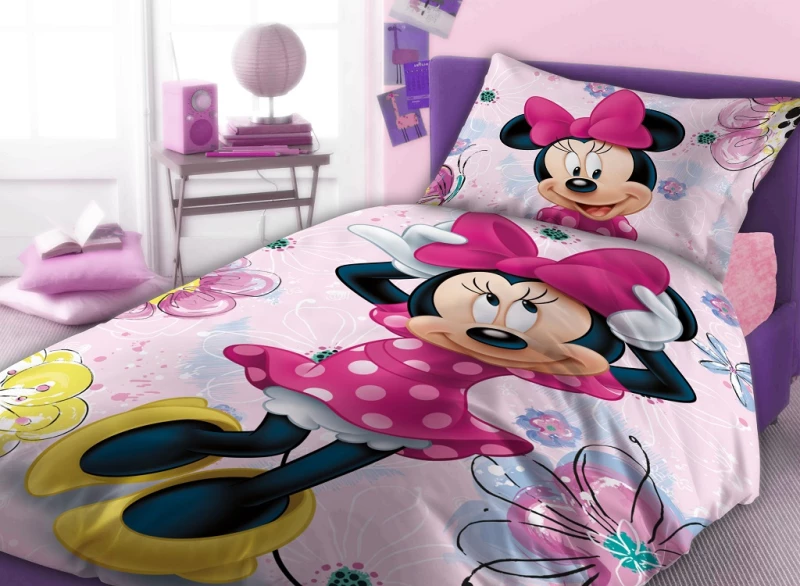 Παπλωματοθήκη Σετ Μονή (160x240) Minnie 850 Disney DimCol