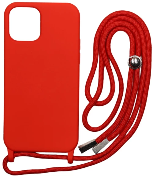 Technovo Silicone Case Lace Apple iPhone 12 Mini Κόκκινη